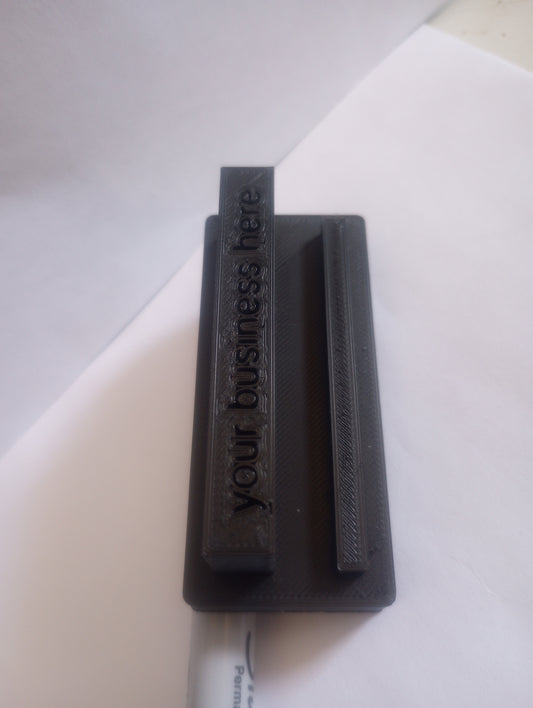 CUSTOM BUSINESS CARD HOLDER